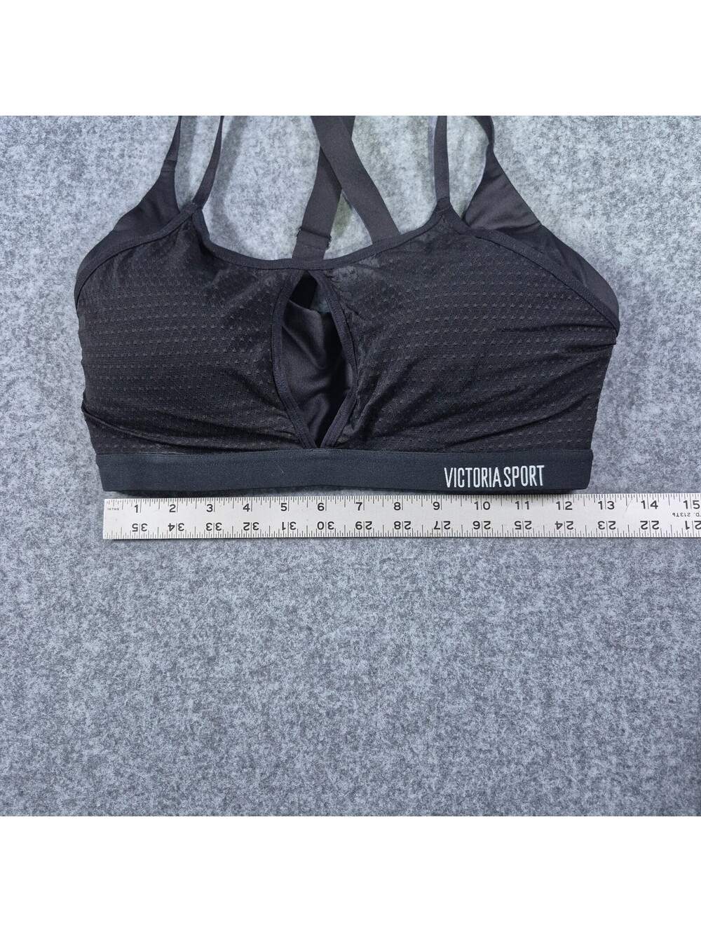 Victorias Secret Maximum Support Lightweight Sports Bra Black 34DD  Breathable - Picture 10 of 13